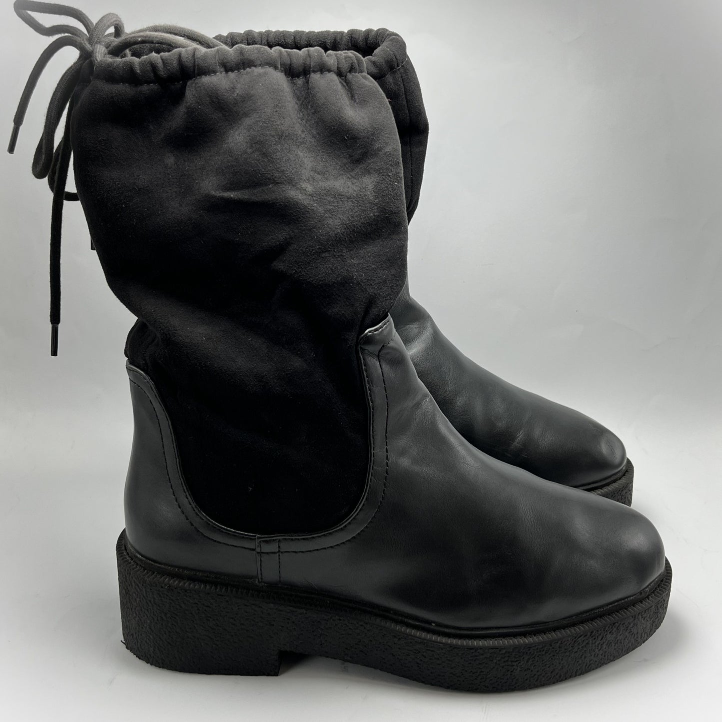 H&M | Black Boots | 100% Genuine Leather