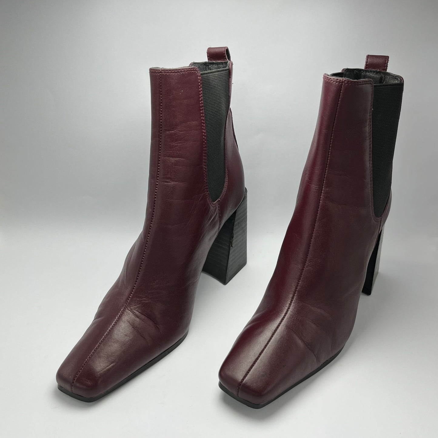Top Shop | Maroon Boots | 100% Genuine Leather