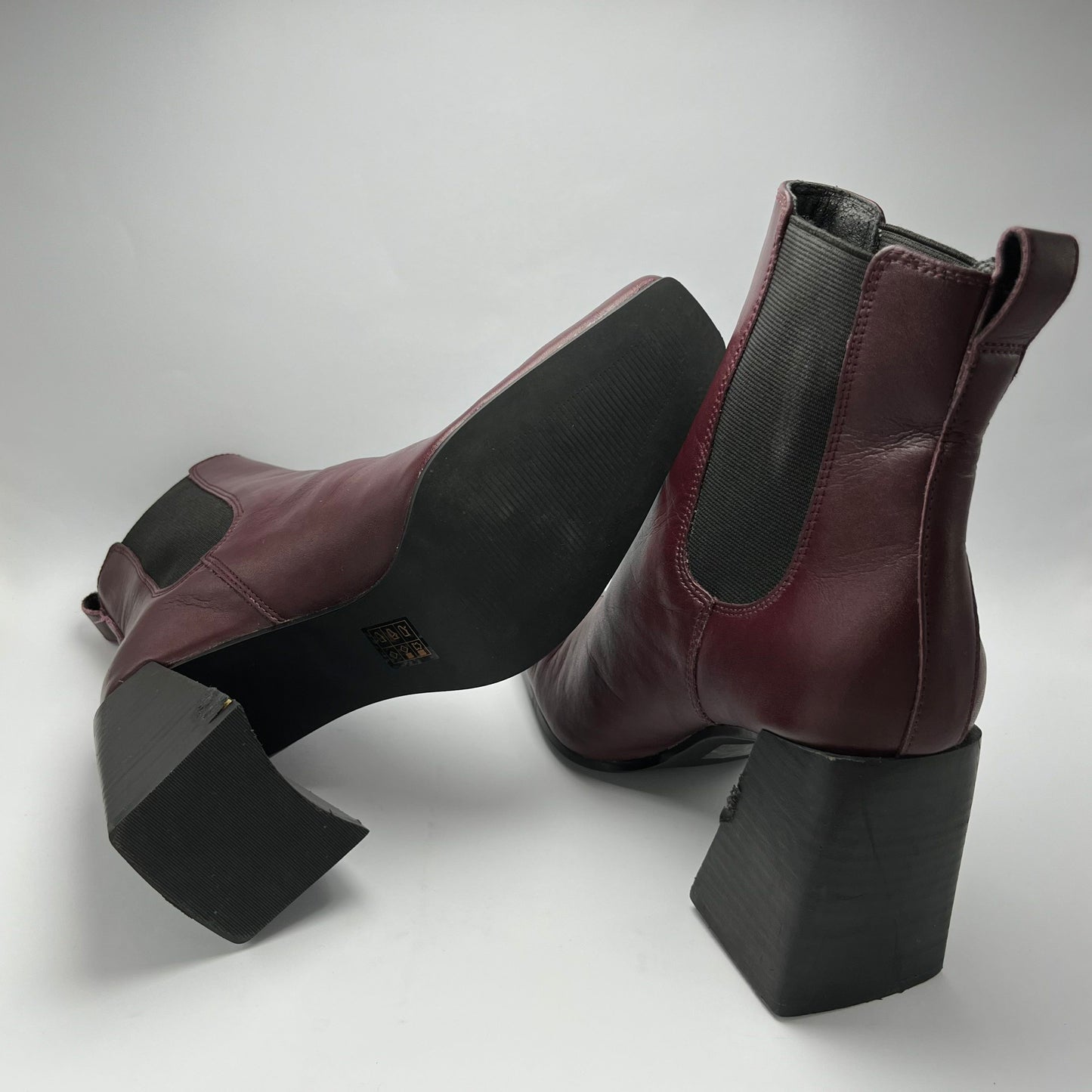 Top Shop | Maroon Boots | 100% Genuine Leather