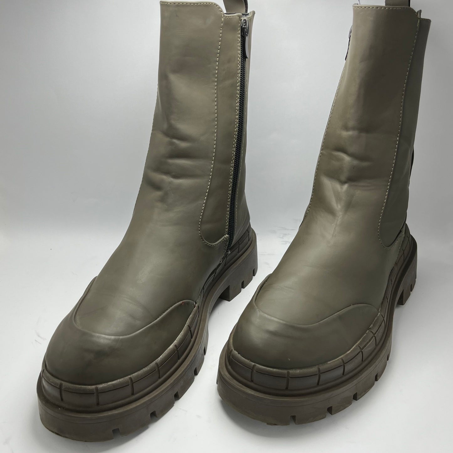 European Brand | Green Boots | 100% Genuine Leather