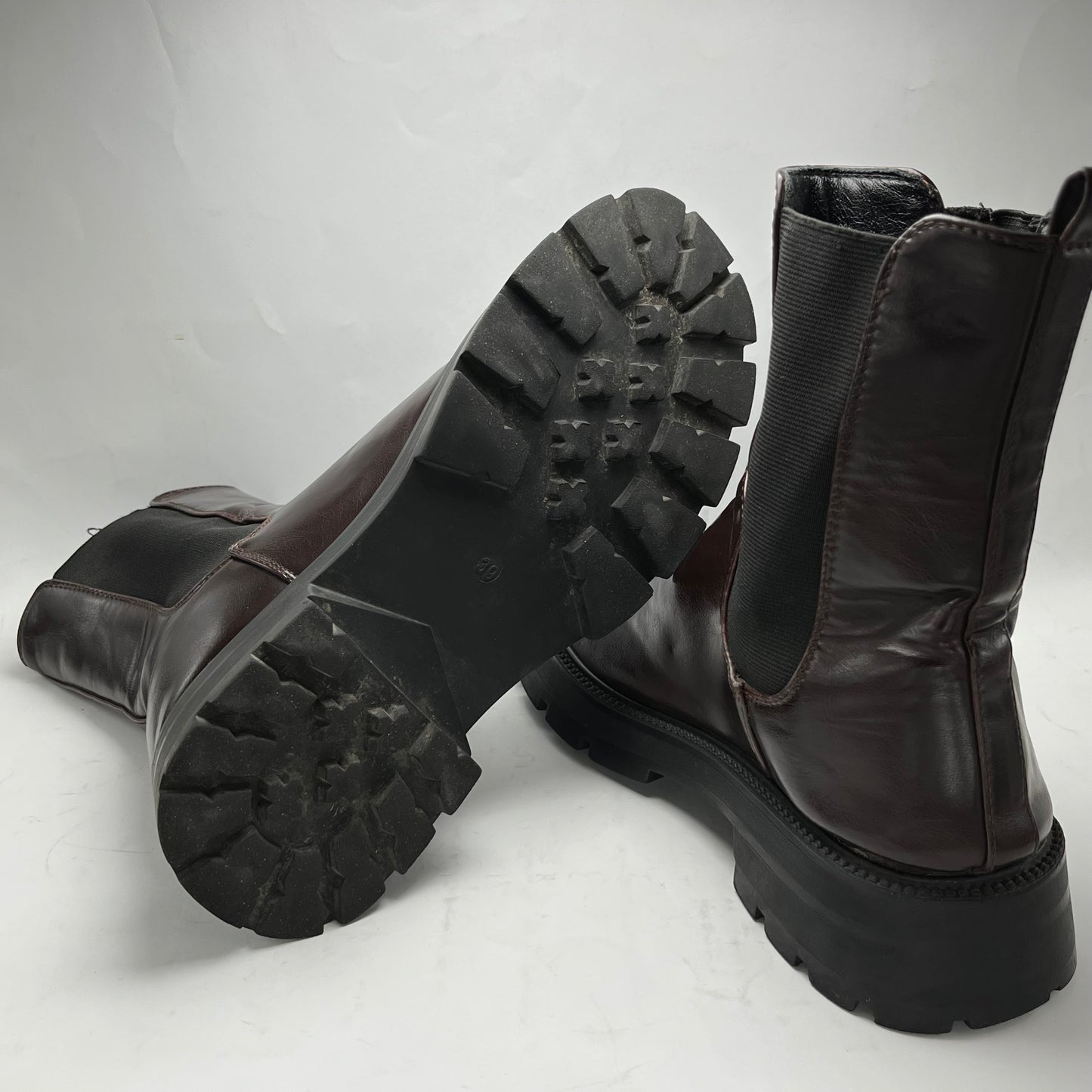 European Brand | Maroon Boots | 100% Genuine Leather