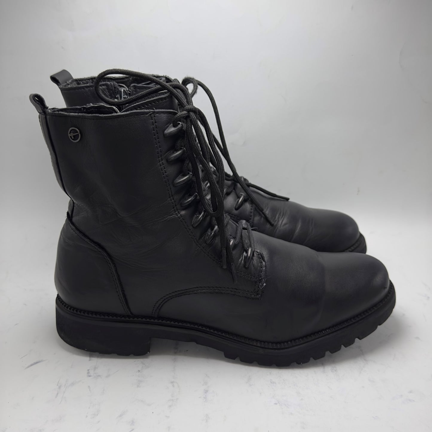 Tamaris | Black Boots | 100% Genuine Leather