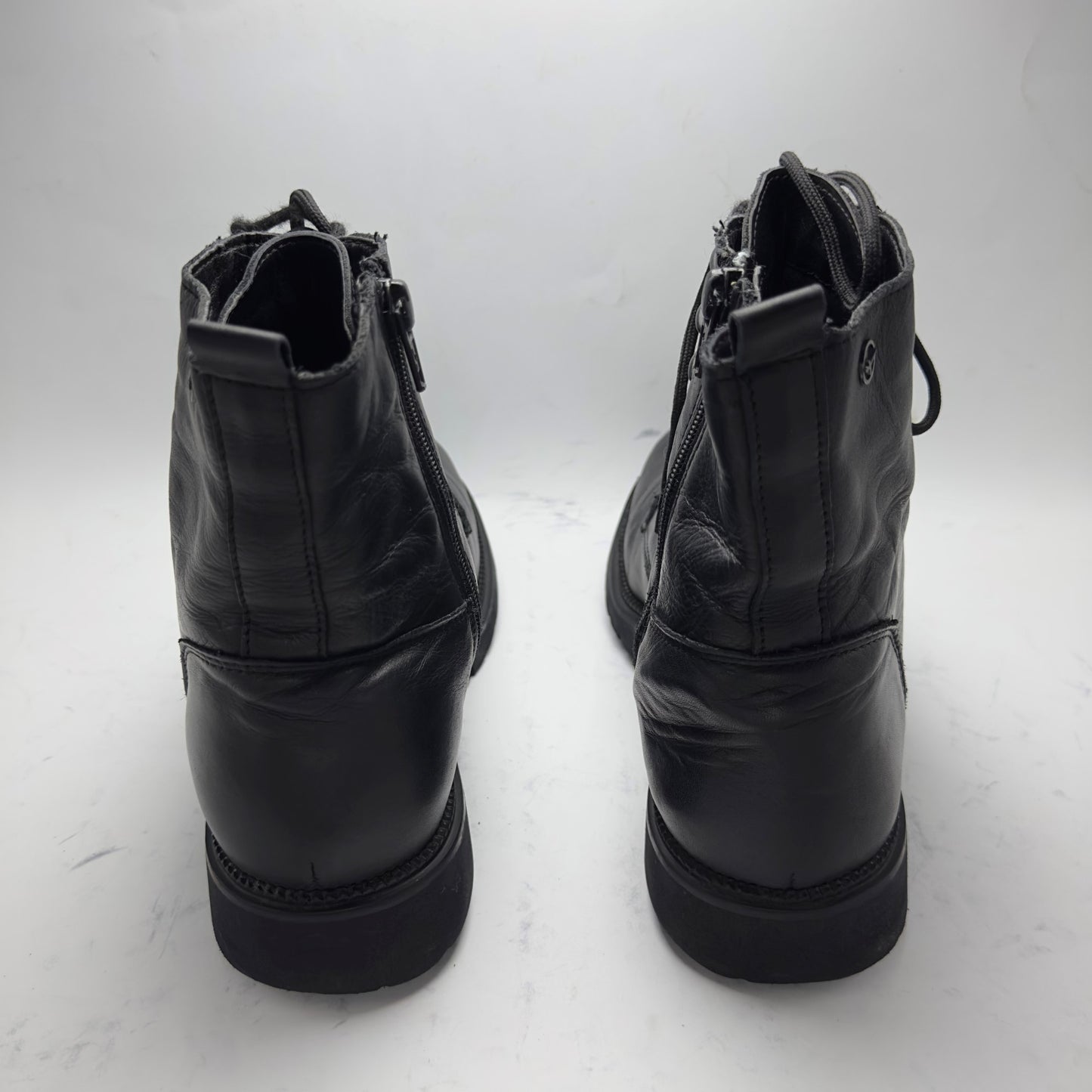 Tamaris | Black Boots | 100% Genuine Leather