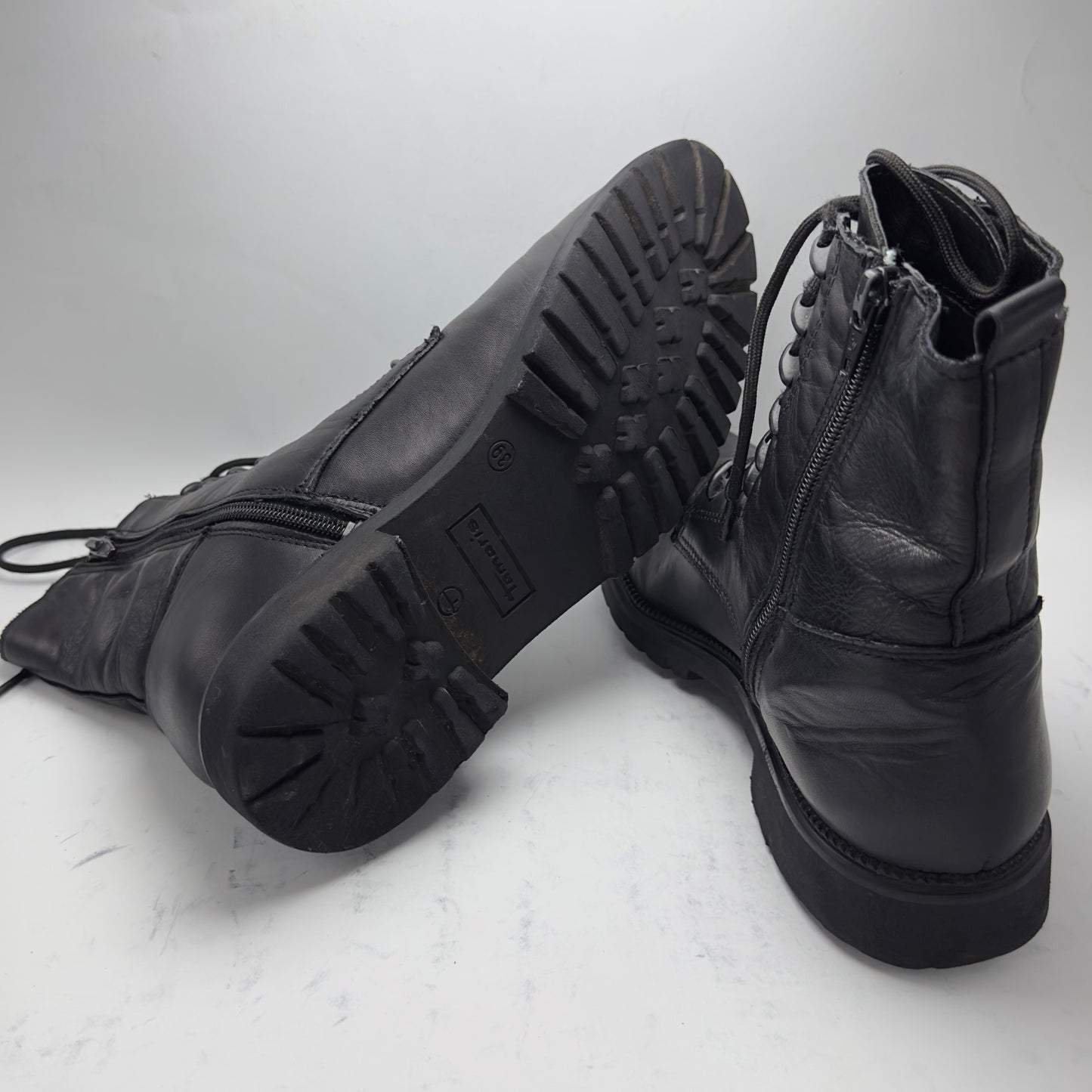 Tamaris | Black Boots | 100% Genuine Leather