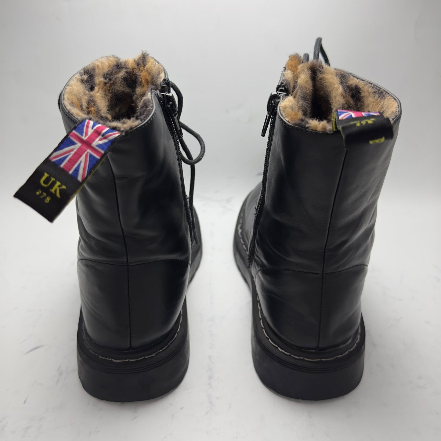 Lynfield | Black Boots | 100% Genuine Leather