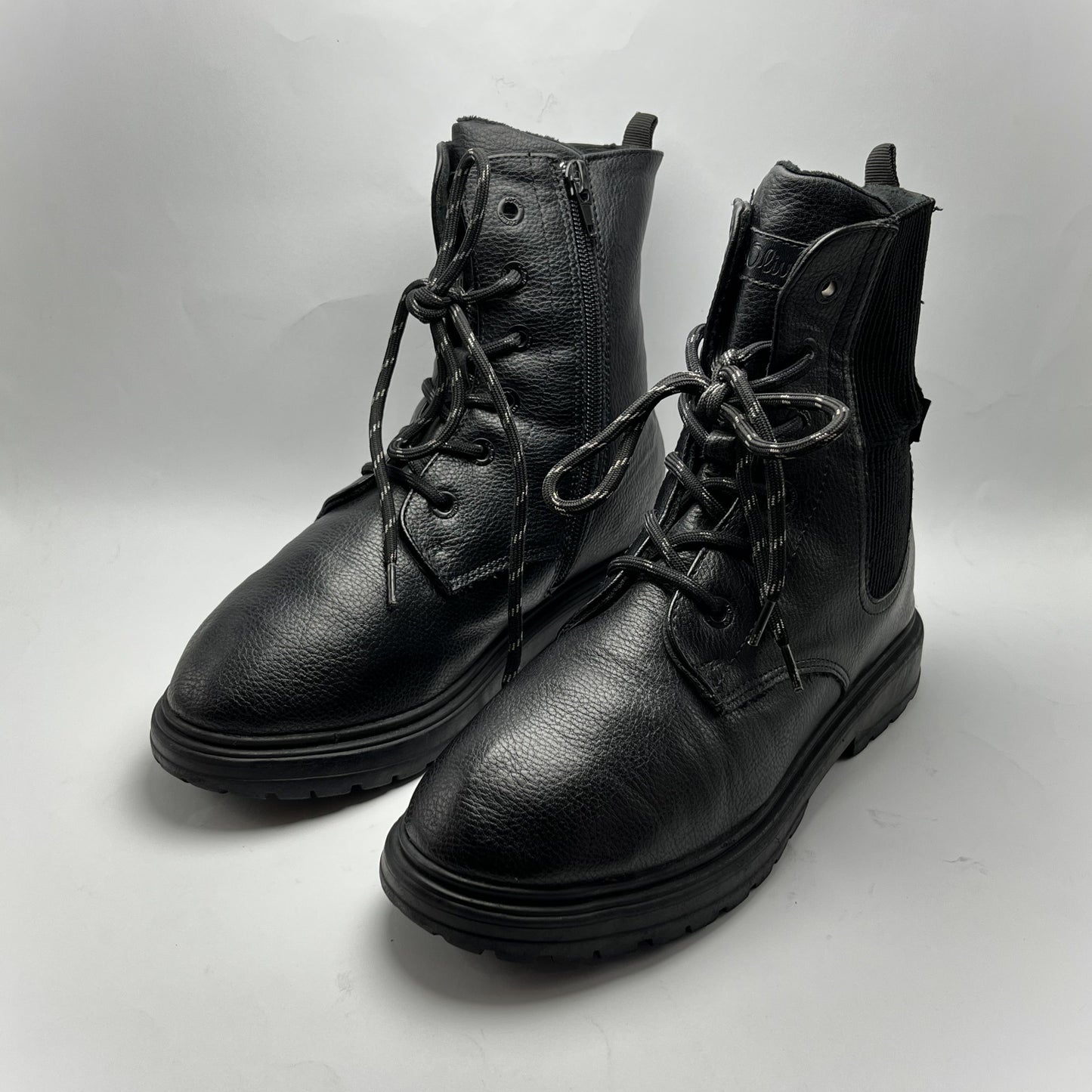 S.Oliver | Black Boots | 100% Genuine Leather