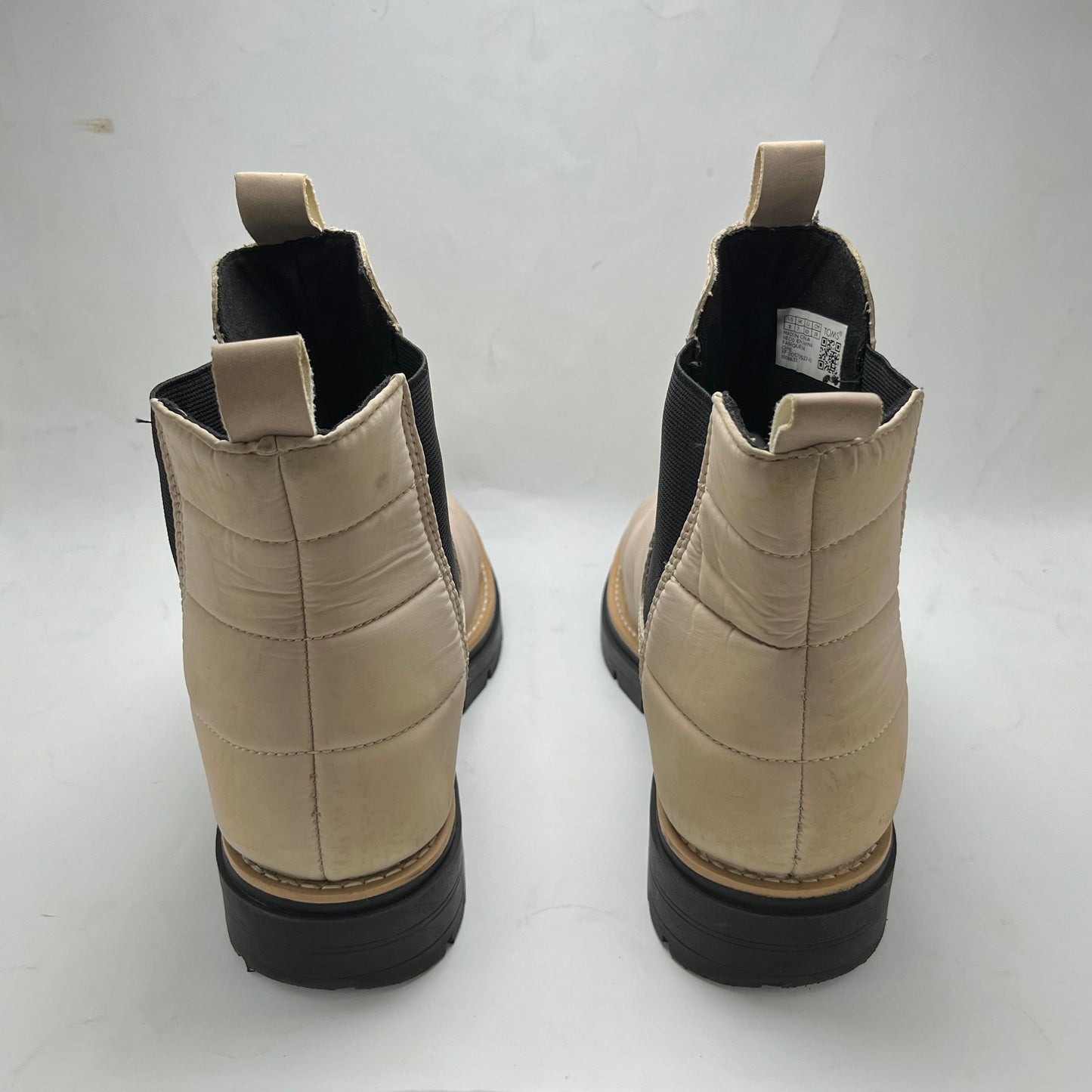 TOMS | Beige Boots | 100% Genuine Leather