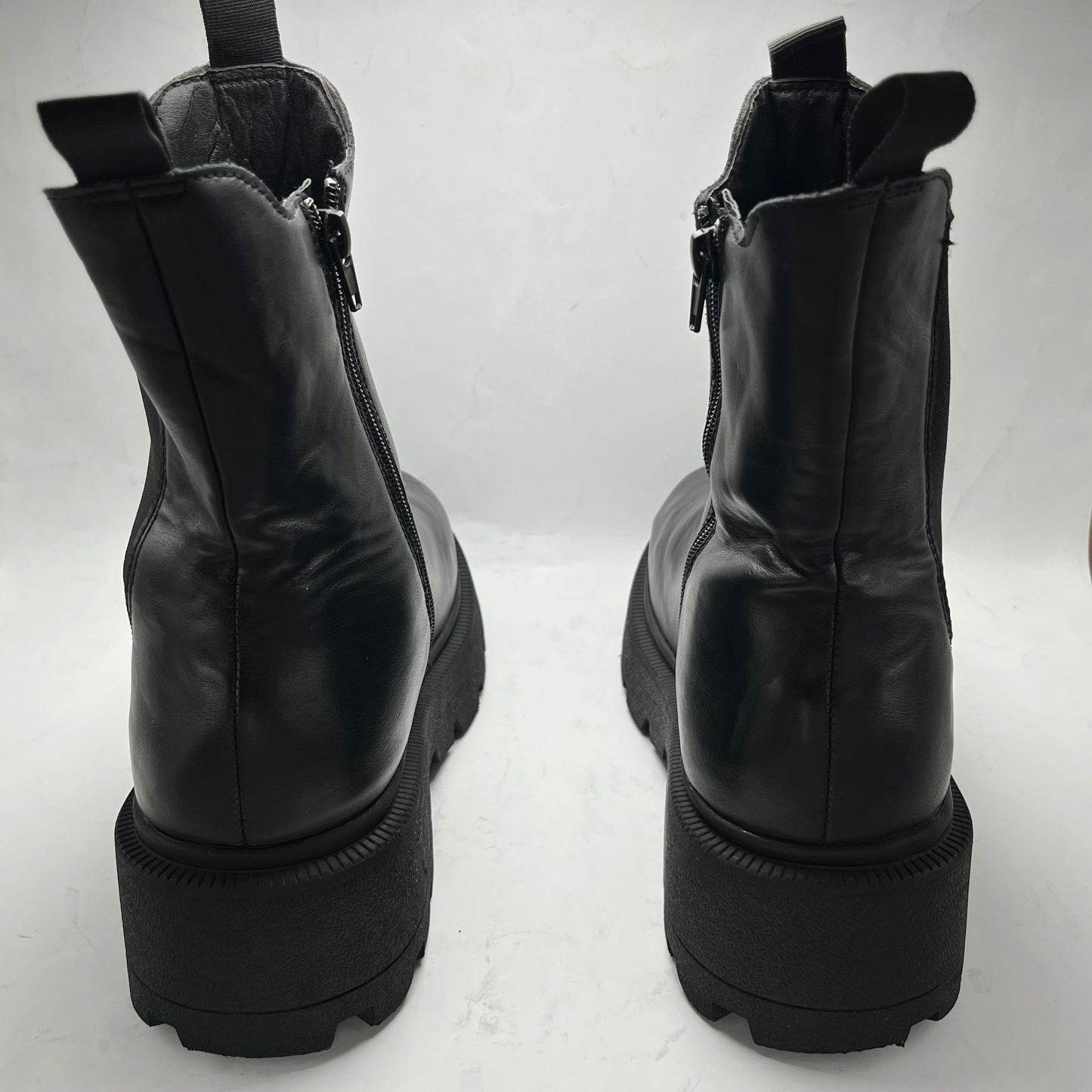 PrettyLittleThing | Black Boots | 100% Genuine Leather