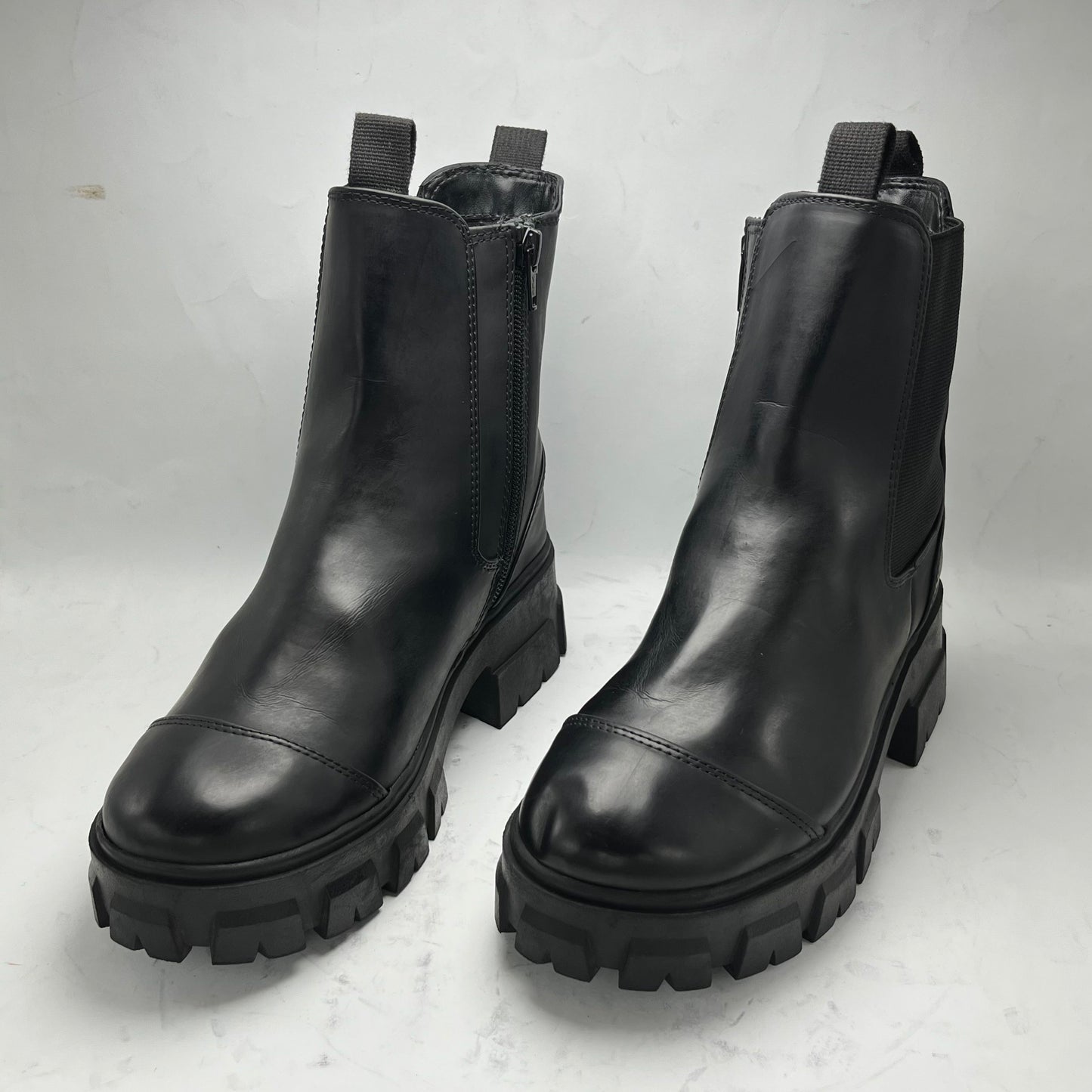 European Brand | Black Boots | 100% Genuine Leather