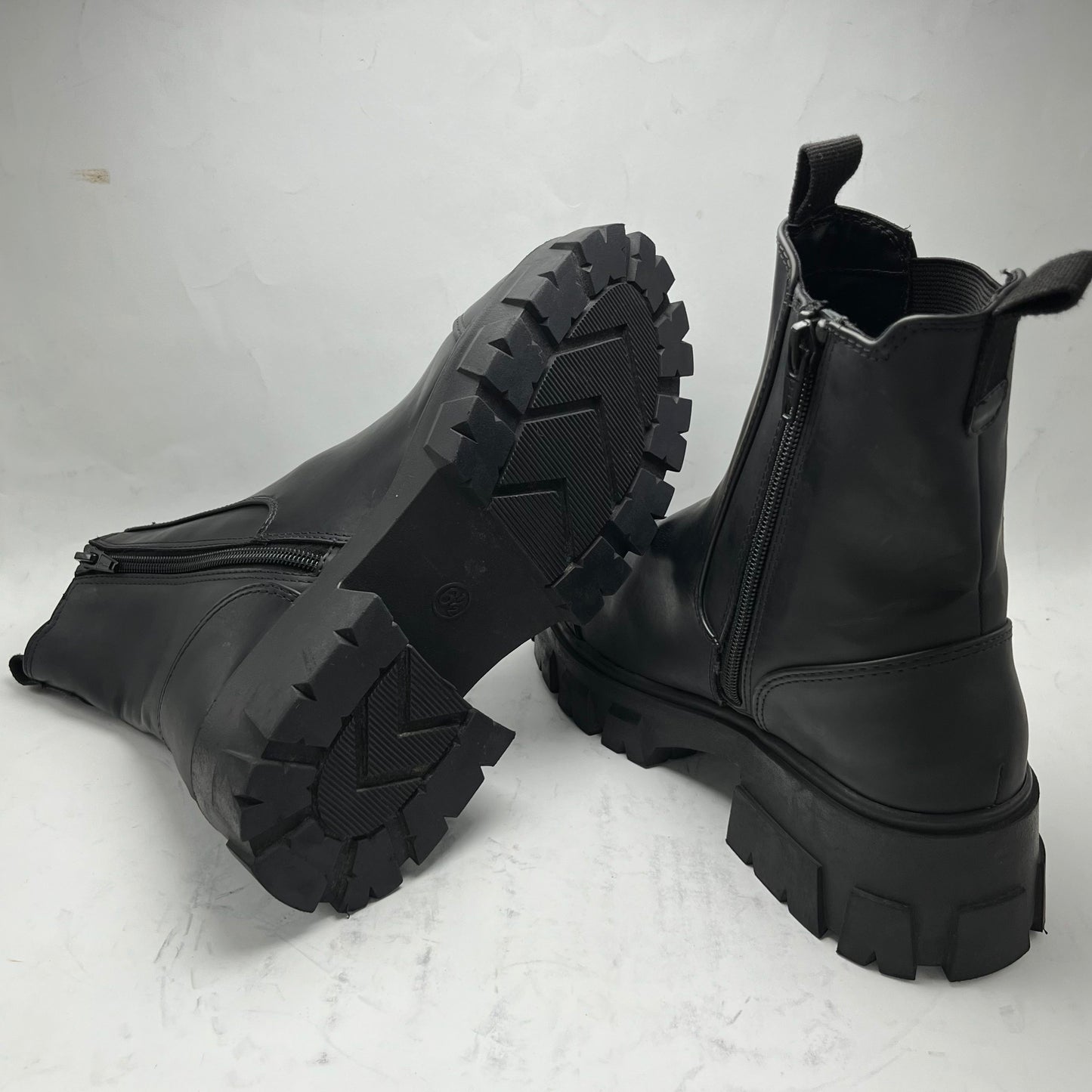 European Brand | Black Boots | 100% Genuine Leather