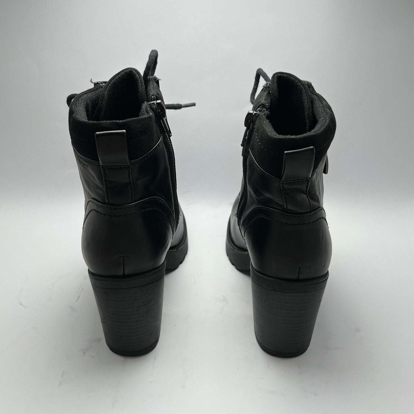 ESPIRIT | Black Boots | 100% Genuine Leather