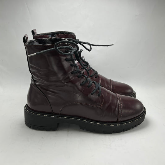 European Brand | Maroon Boots | 100% Genuine Leather