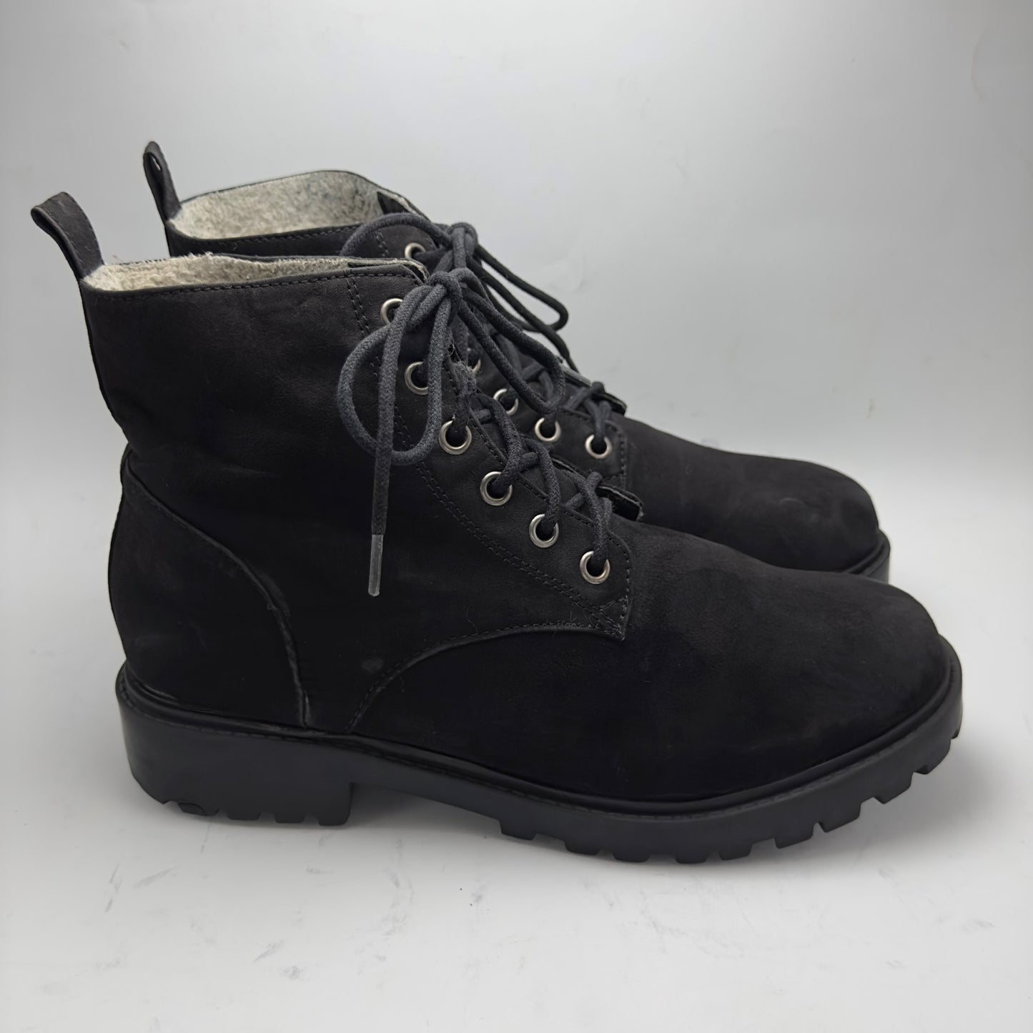 H&M | Black Boots | 100% Genuine Suede Leather