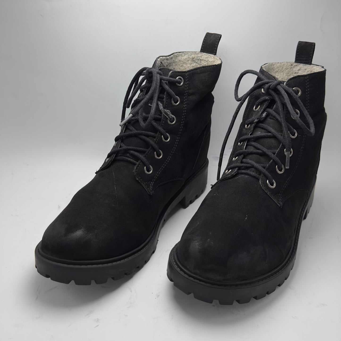 H&M | Black Boots | 100% Genuine Suede Leather